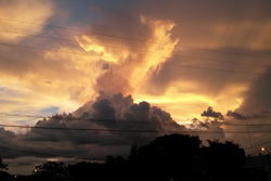 Gewitter über Iguazu