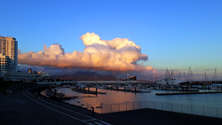 Abendstimmung in Ponta Delgada