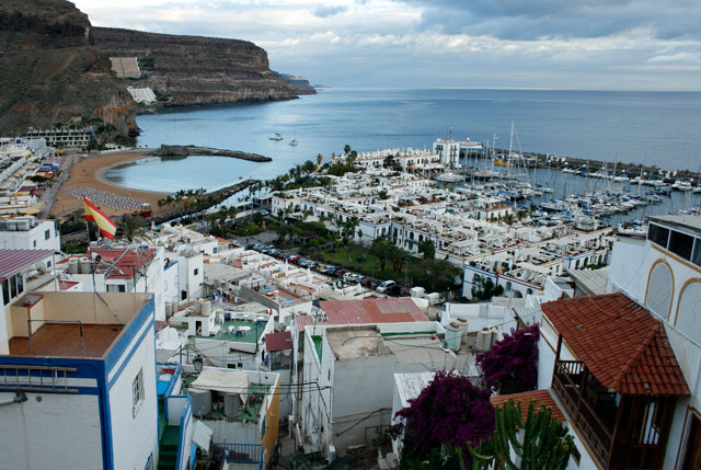 2009-03-02_20-21-56.jpg - Puerto de Mogan - Blick vom Aussichtspunkt ber dem alten Dorf