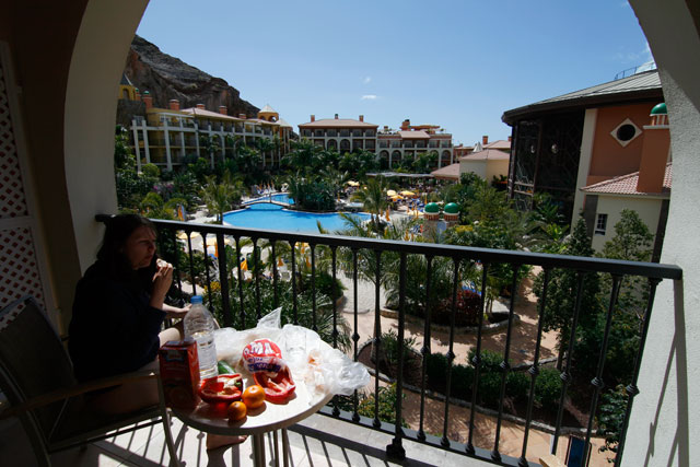 2009-03-04_15-29-41.jpg - Hotel Cordial Playa Mogan - Blick vom Balkon