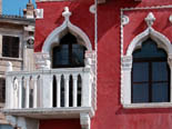 venezianischer Balkon in Piran