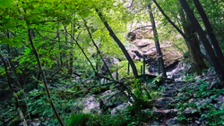 Sentiero altrezzato delle Cascate