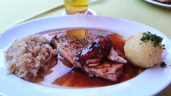 Schmweinebraten bayerisch - lecker!