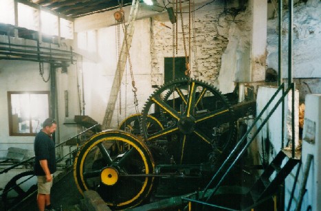Zuckerrohrfabrik in Calheta
