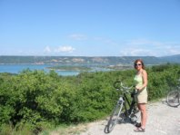 Radtour am Lac de Ste Croix