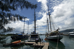 Die 3 Segelschoner der Flotte