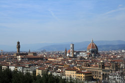 Blick auf Florenz