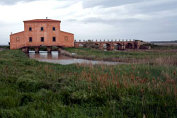 Historische Wasserregulierungsanlage