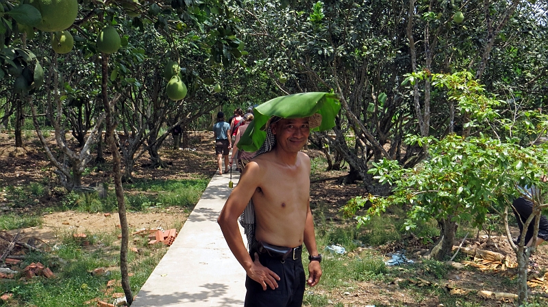 6-mekong-31.jpg - Zu Besuch bei Pomelo-Bauern - Son braucht Schatten